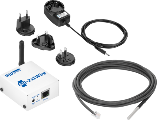 Bild SD-2x1Wire Netzwerksensor (LAN/WiFi)