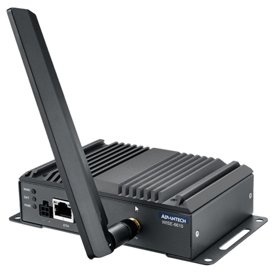 Bild WISE-6610 LoRaWAN Gateway mit Netzwerkserver 100 Nodes
