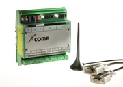 Alarm-und-Meldegeraet Xcome mit Antenne und Kabel