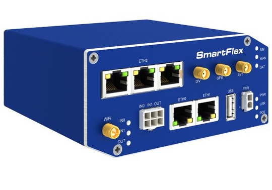 Bild SmartFlex v3 SL 3-Port-Swich WiFi PoE-PSE LTE - VPN 4G Mobilfunkrouter