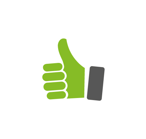 Kundenzufriedenheit ist uns wichtig! Kundenzufriedenheit Icon